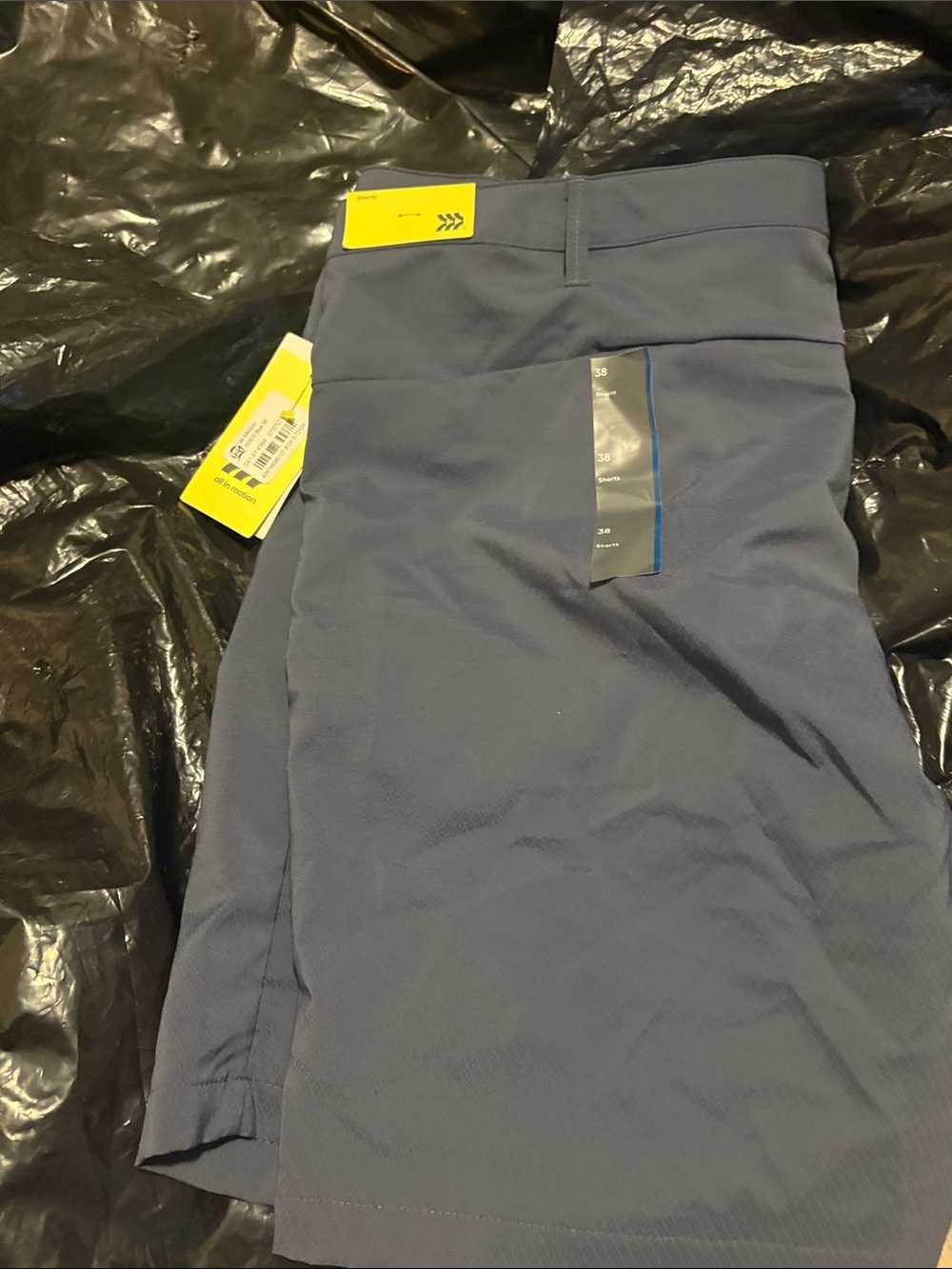all in motion Men's Blue Athletic Shorts